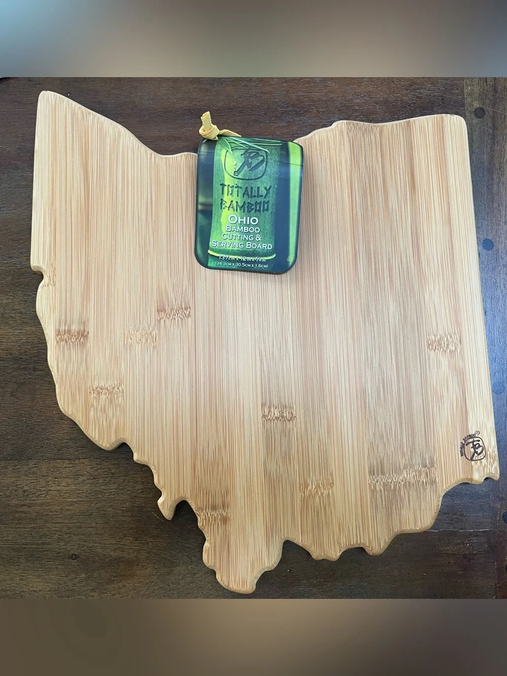 Ohio Bamboo Cutting & Serving Board - Natural